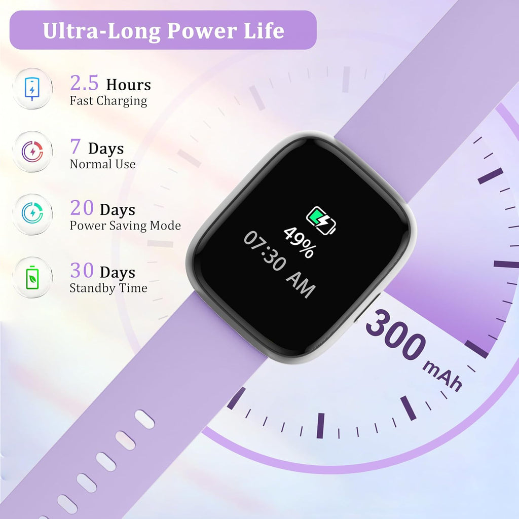 Reloj inteligente para mujeres y hombres, reloj inteligente actuali...