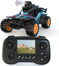 Auto RC con cámara, camión de control remoto de 2.4 GHz con pantall...