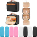 Neceser colgante de viaje para mujeres y hombres, con 8 fundas de s...