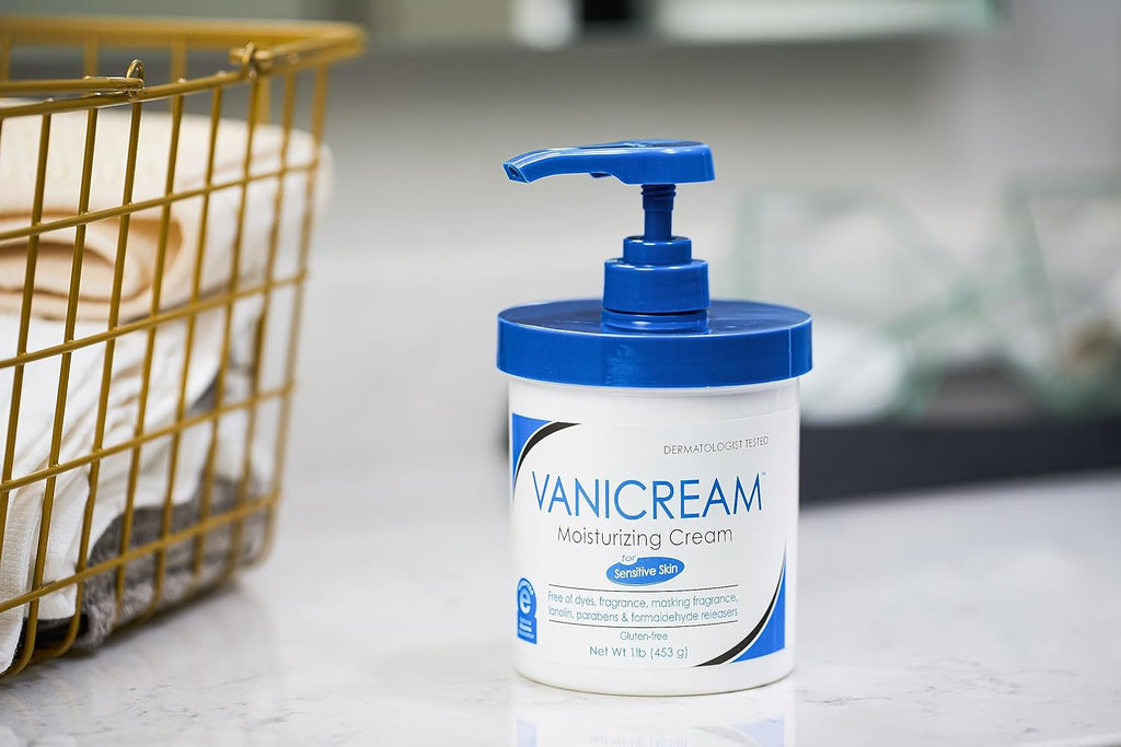 Vanicream Crema hidratante para la piel con dispensador de dispensa...