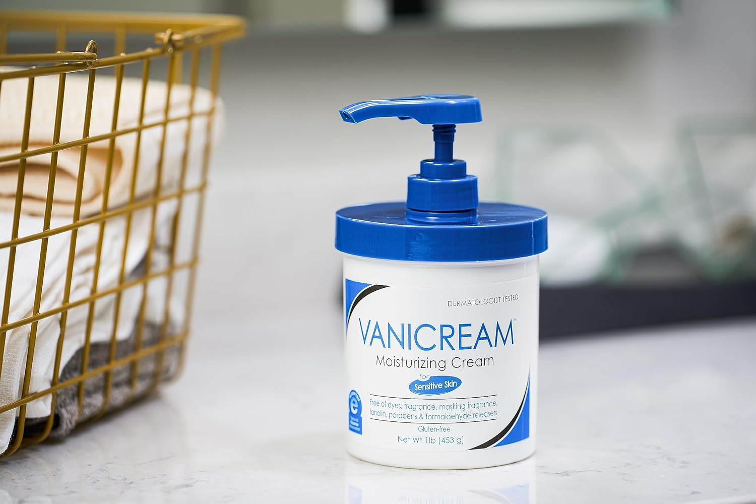 Vanicream Crema hidratante para la piel con dispensador de bomba \u...