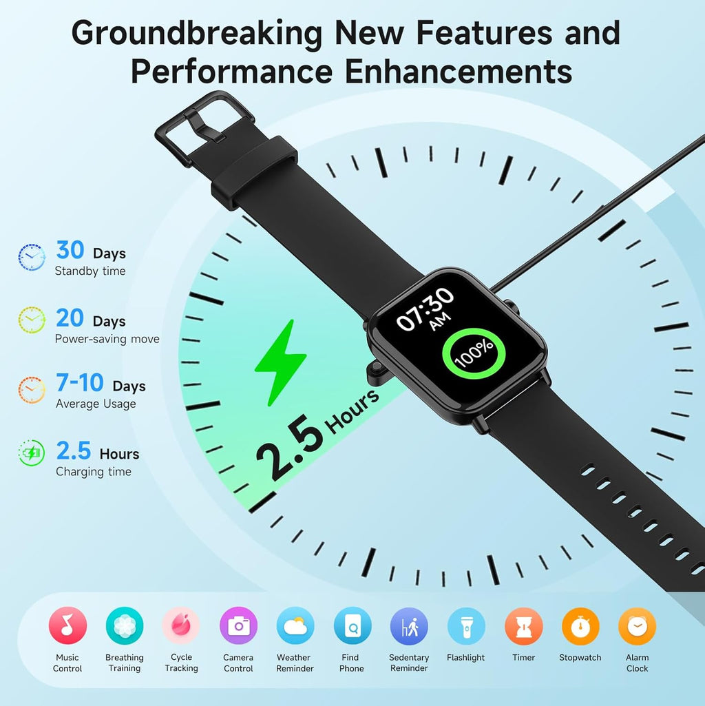 Relojes inteligentes para hombres y mujeres, Alexa integrado, reloj...