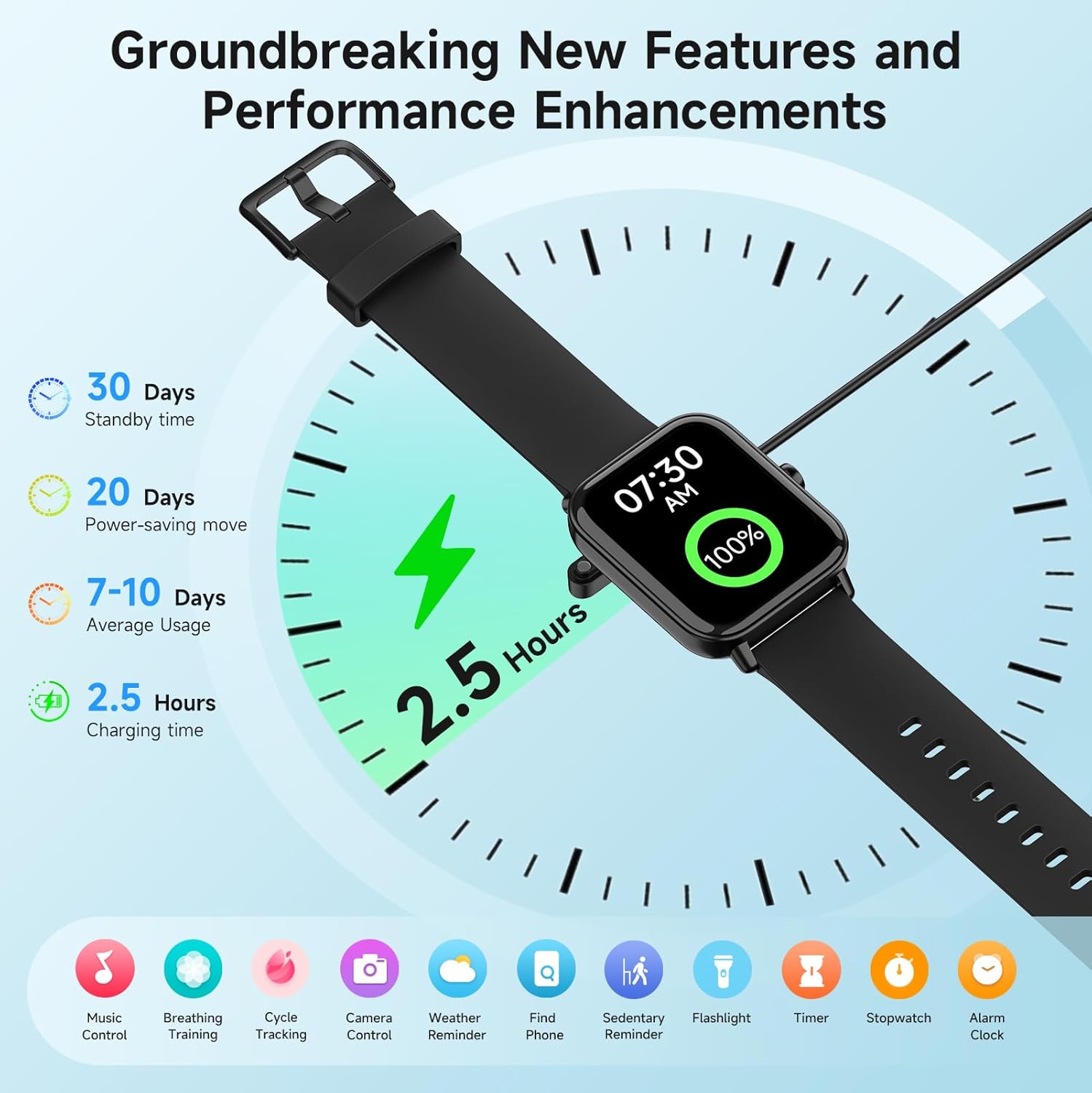 Relojes inteligentes para hombres y mujeres, Alexa integrado, reloj...