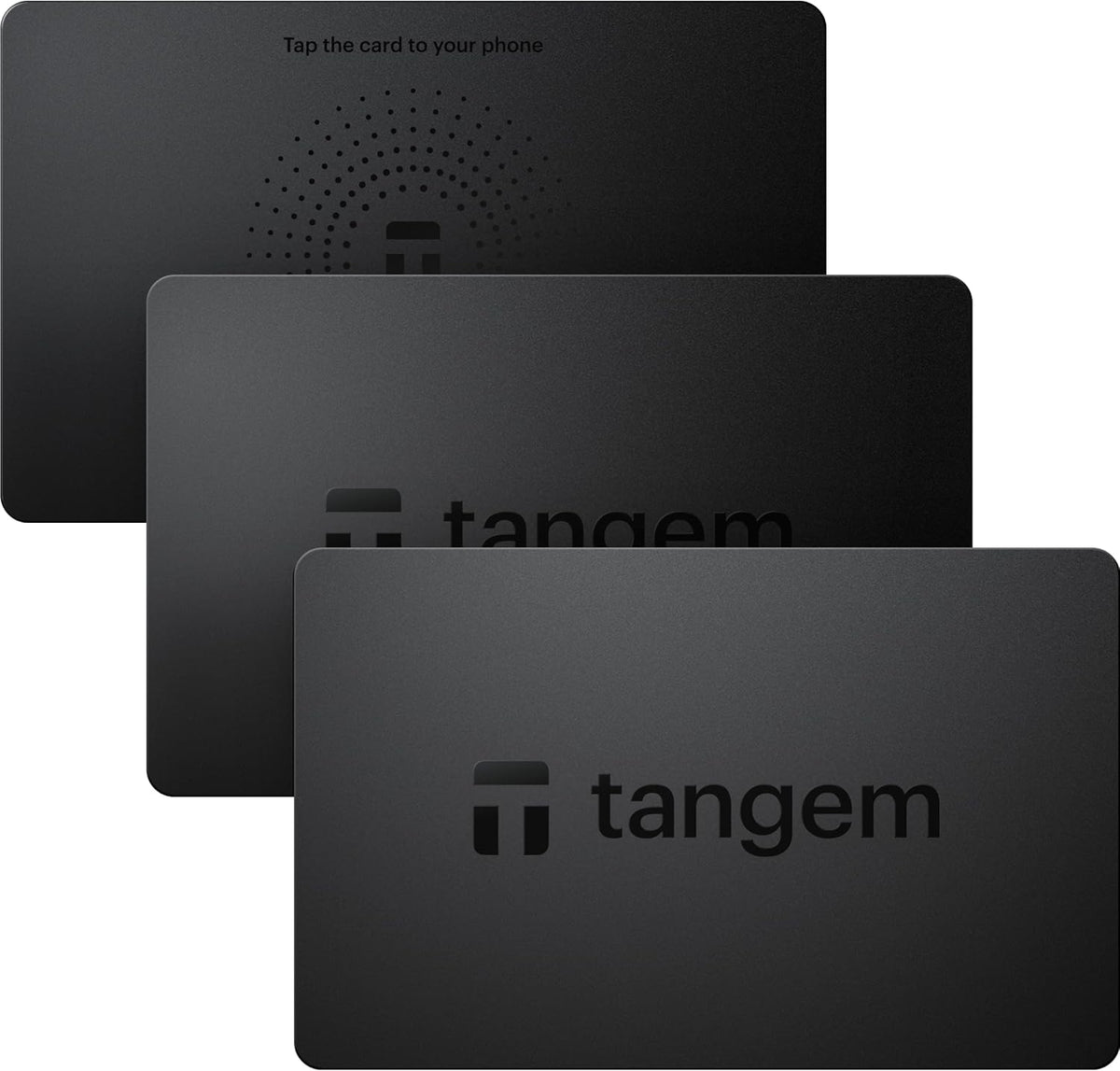 TANGEM Crypto Wallet Pack de 3 \u2013 Cartera de hardware de almace...