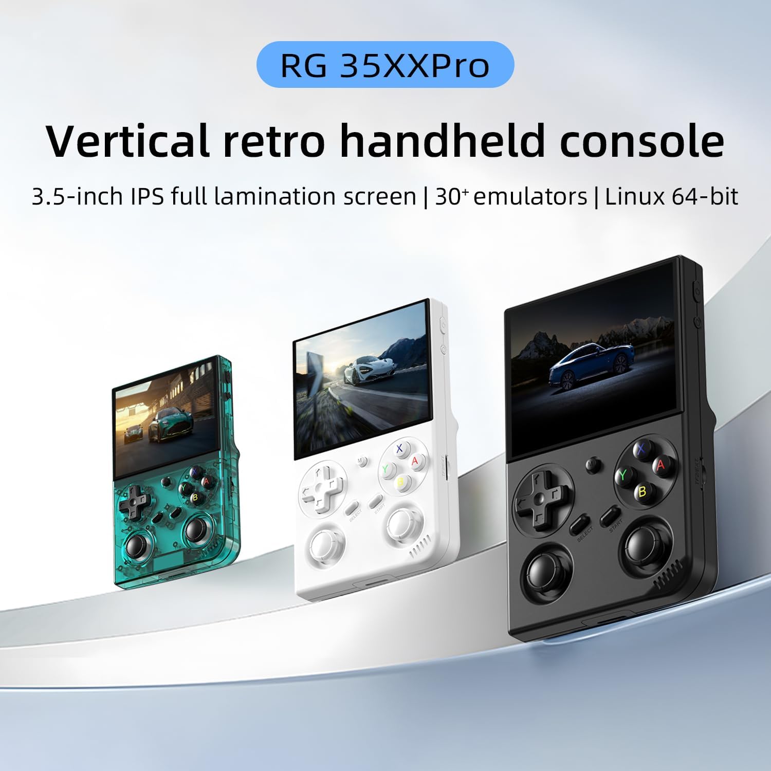 RG35XXPRO - Consola de juegos de mano retro, juego portátil con pan...