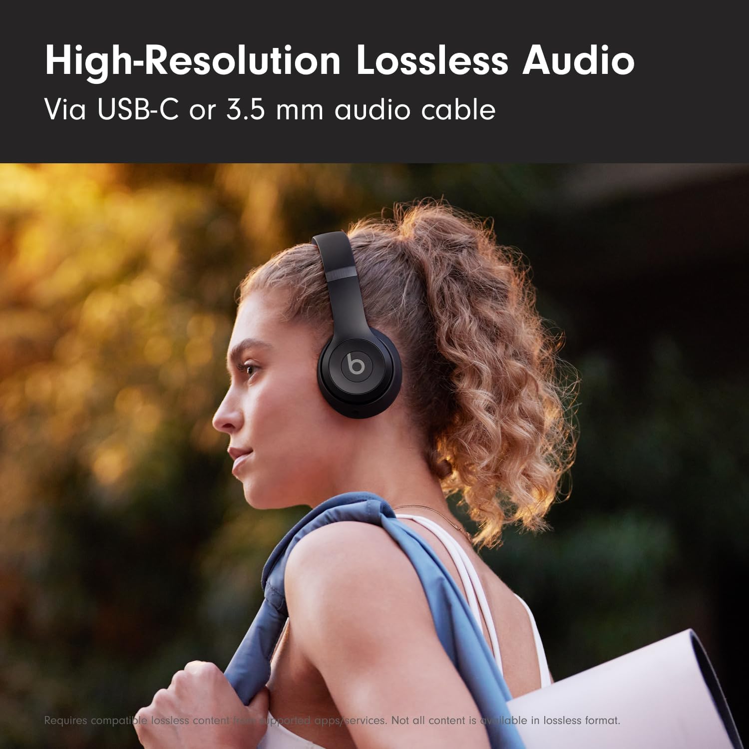 Beats Solo 4 - Auriculares inalámbricos Bluetooth en la oreja, bate...