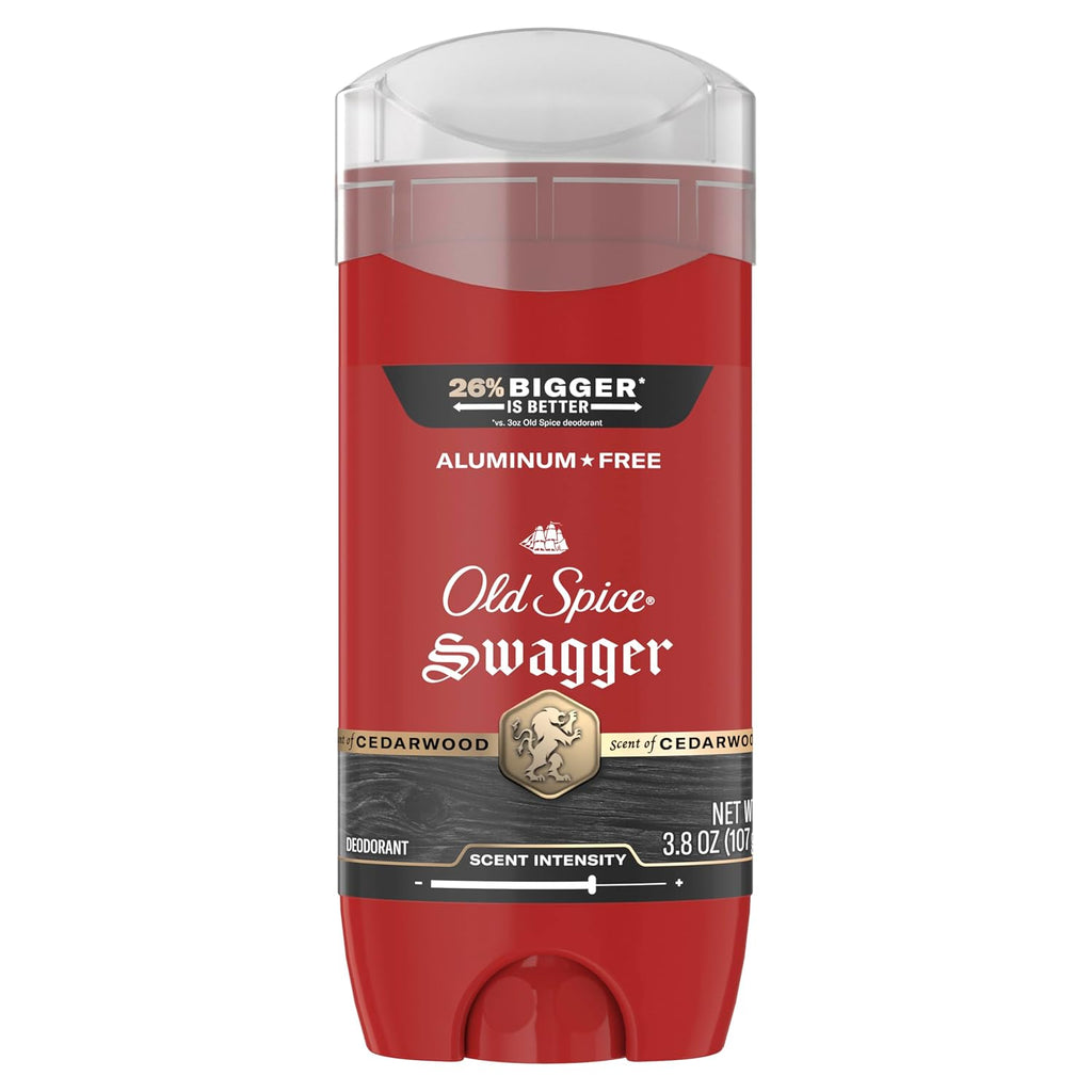 Old Spice Desodorante sin aluminio para hombres, protección contra...