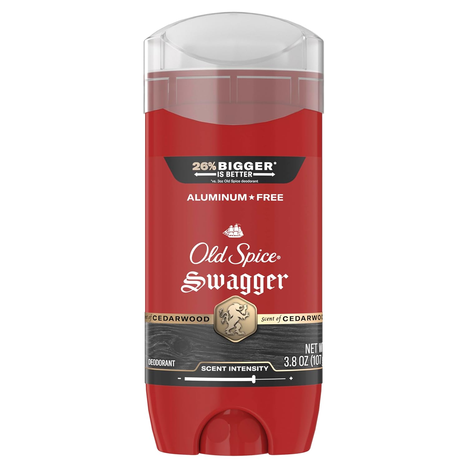 Old Spice Desodorante sin aluminio para hombres, protección contra...