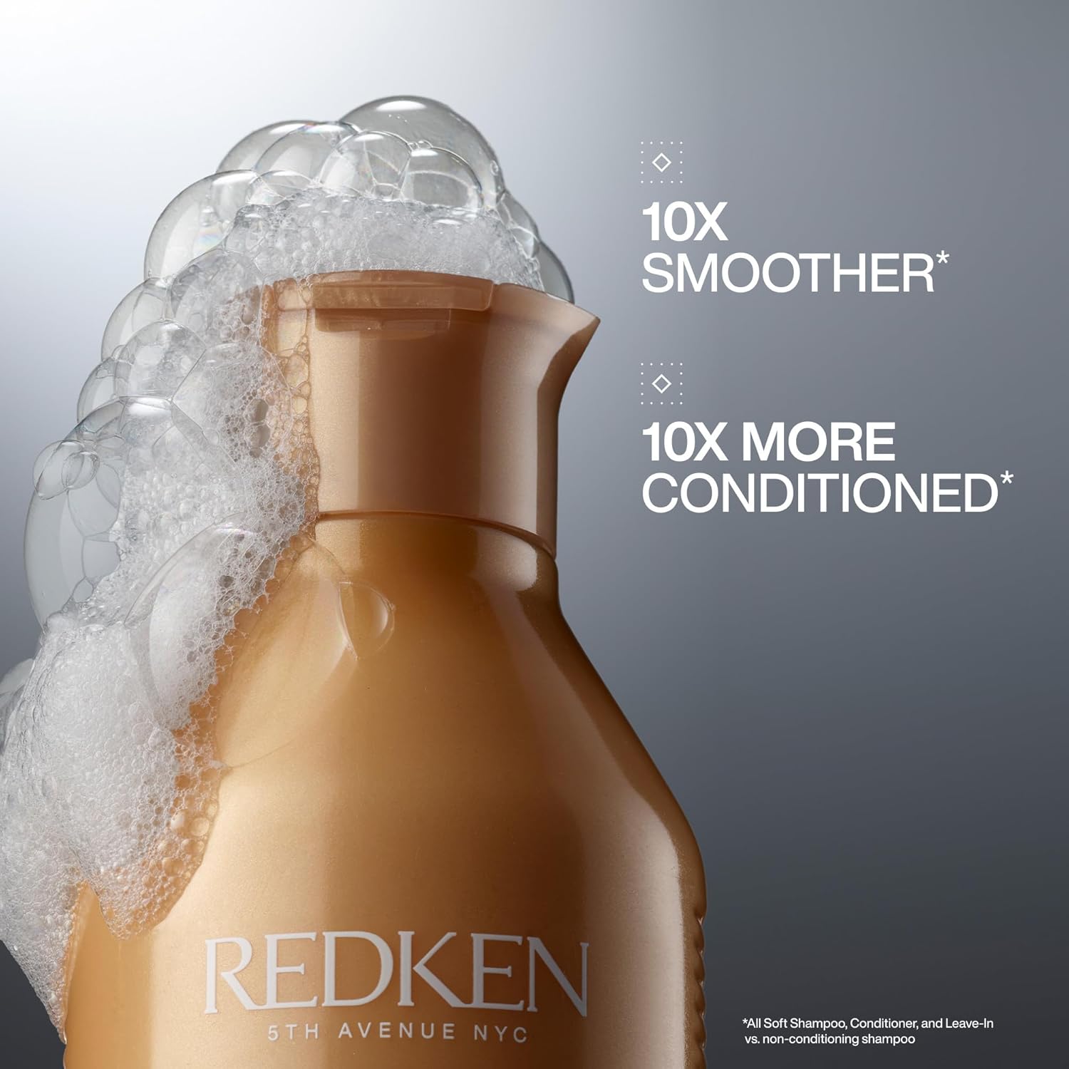 Champú Redken All Soft: hidrata e hidrata el cabello seco, suaviza...