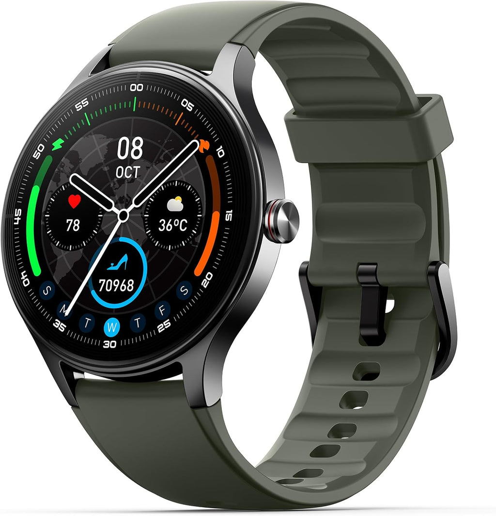 Woneligo Reloj inteligente para hombre, AMOLED de 1.57 pulgadas, pa...