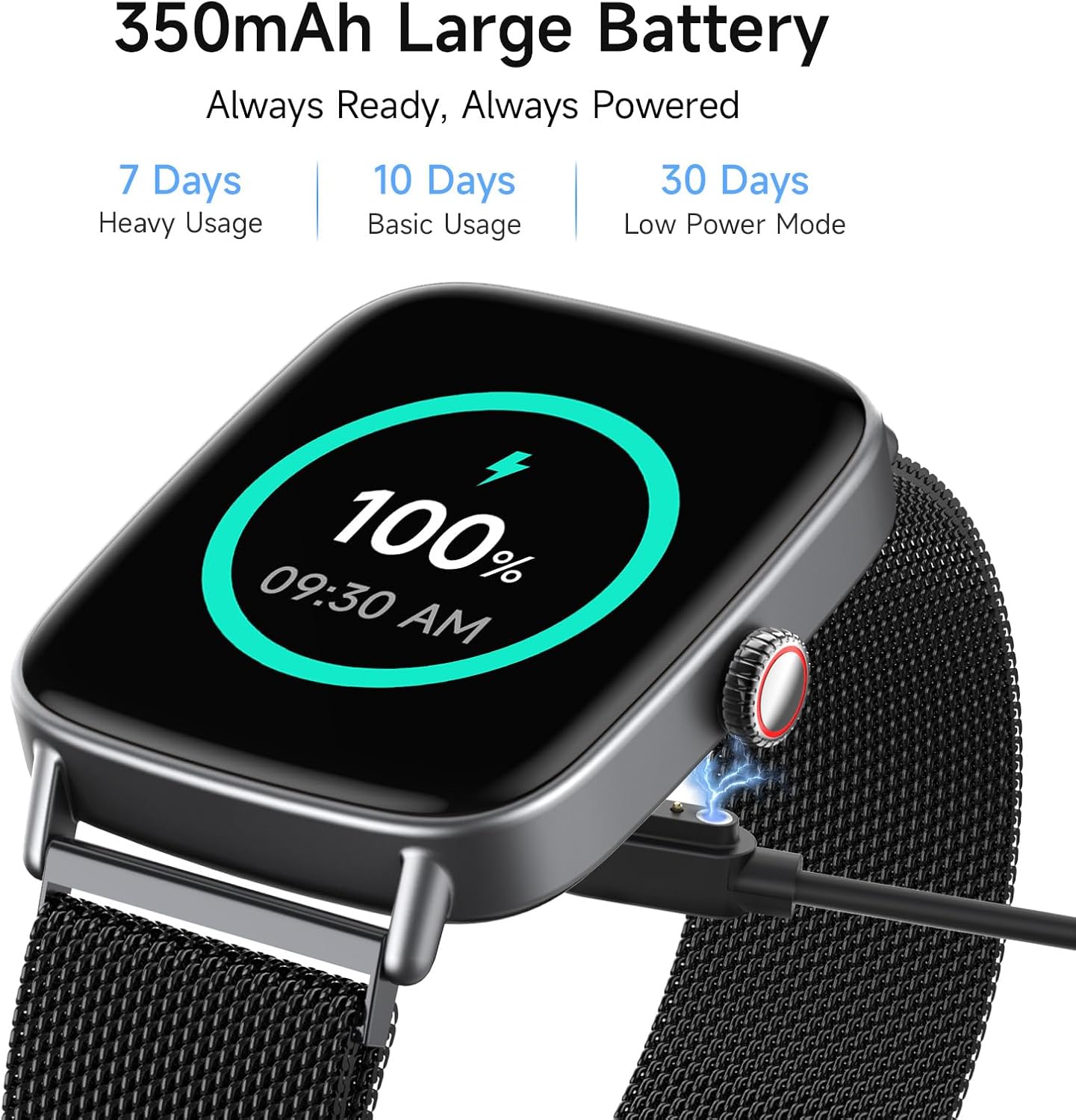 Reloj inteligente para mujeres, reloj inteligente HD de 1.85 pulgad...