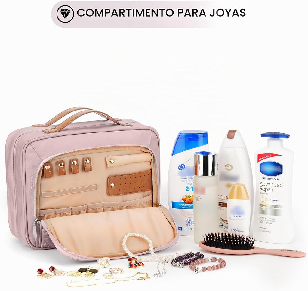 Neceser colgante de viaje para mujeres y hombres, con 6 fundas de b...