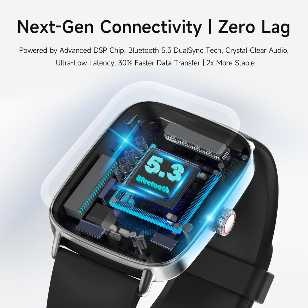 Reloj inteligente para hombres y mujeres, reloj inteligente HD de 1...