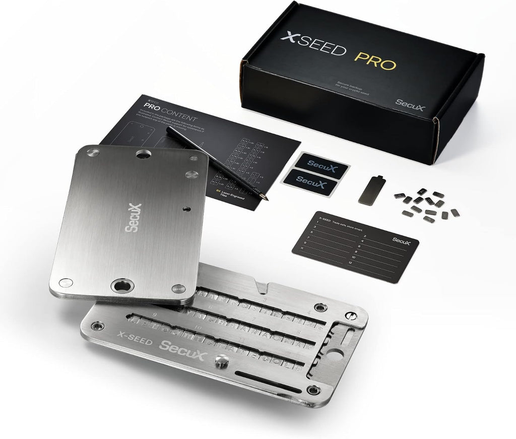 SecuX XSEED Pro - Cartera de Bitcoin indestructible Crypto Seed Sto...