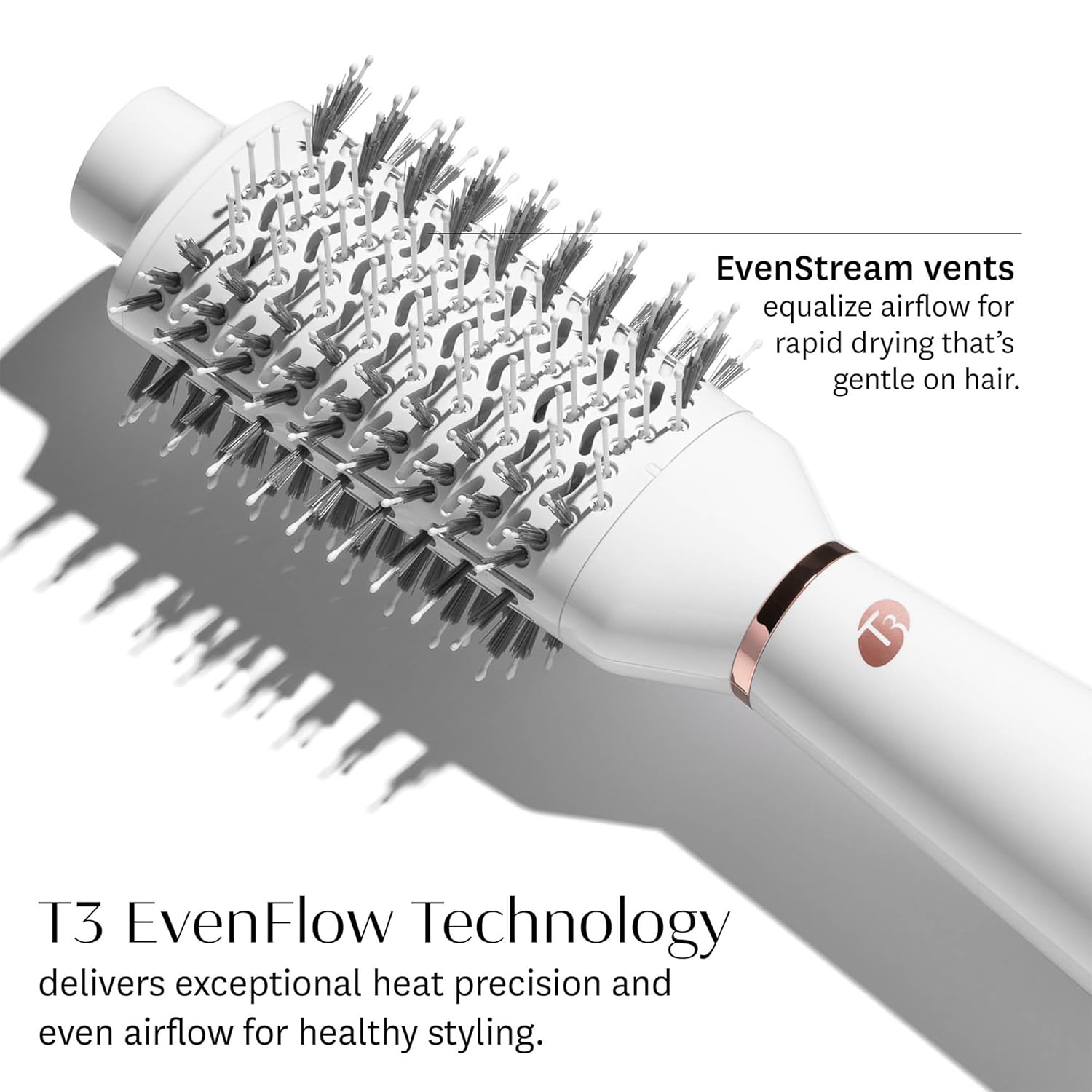 T3 AireBrush Cepillo secador de cabello alisador y voluminizador de...