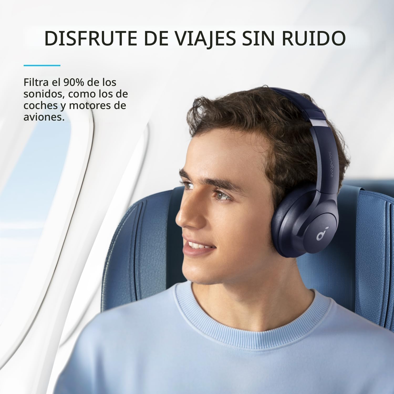 Soundcore by Anker Q20i Auriculares híbridos con cancelación activa...