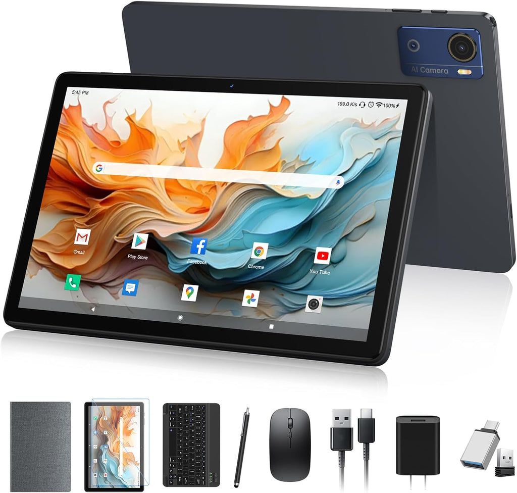 Tablet Android 16 de 10.1 pulgadas 2026 con procesador Octa-Core co...