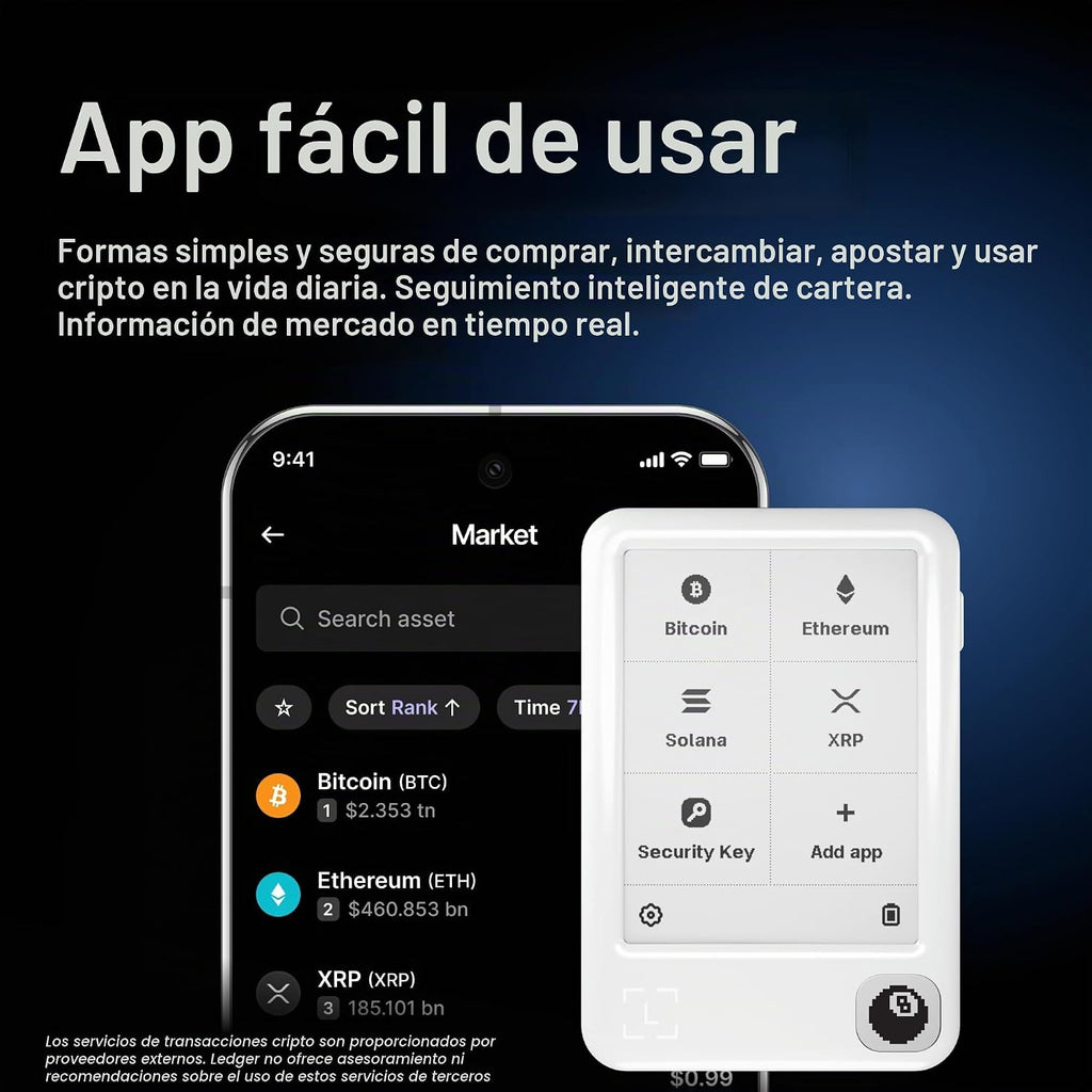 Ledger Nano Gen5 - Crypto Wallet - Compra de forma segura activos d...