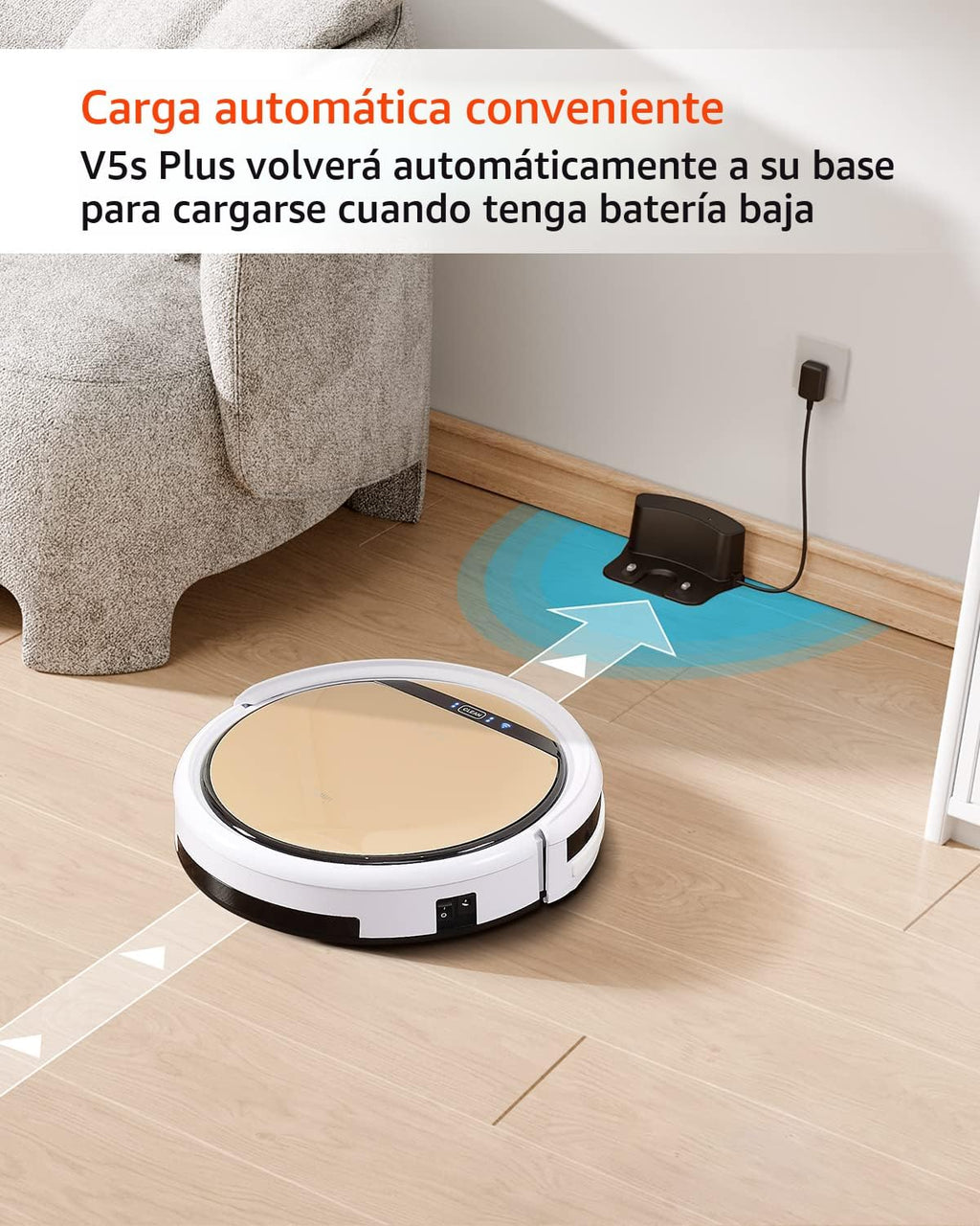Combo de robot aspirador y trapeador ILIFE V5s Plus | Control remot...