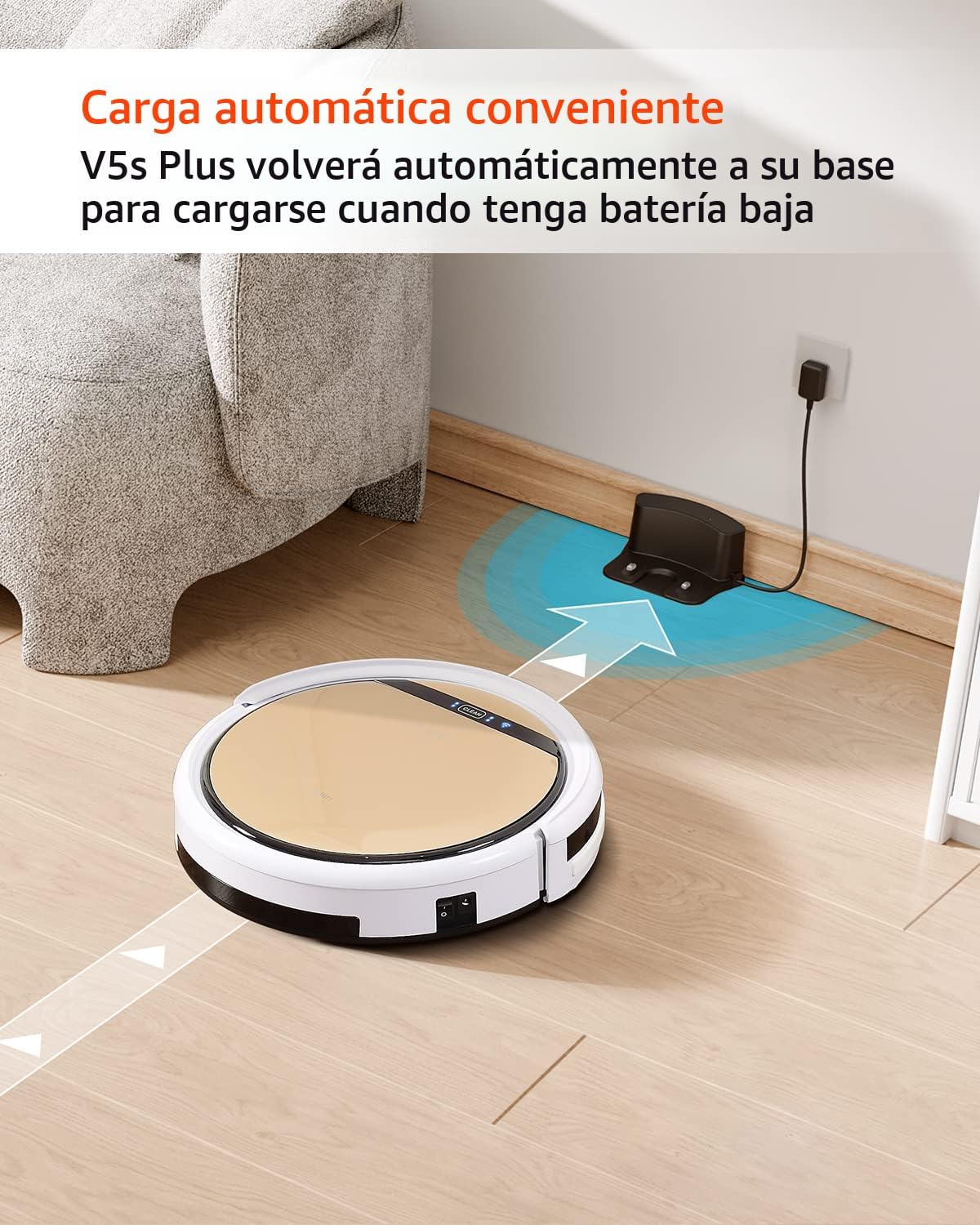 Combo de robot aspirador y trapeador ILIFE V5s Plus | Control remot...