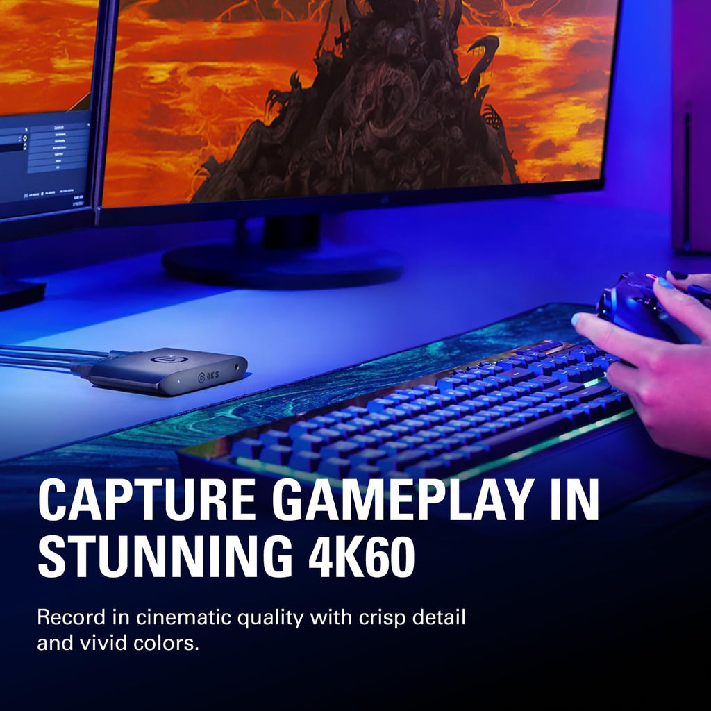 Elgato 4K S \u2013 Tarjeta de captura externa para PS5, Xbox Series...