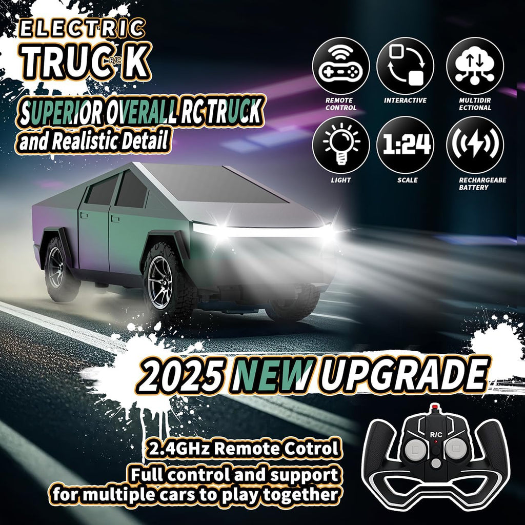 Vefercen - Vehículo de control remoto, camioneta de recogida todote...