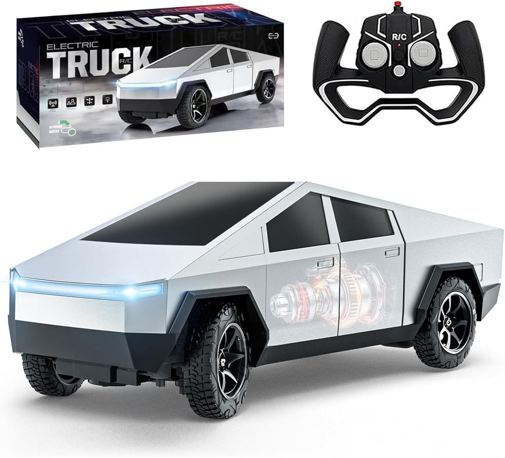 Vefercen Juguetes de automóvil a control remoto, camión RC todo ter...