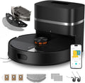 LVKANGDA Robot aspiradora de suelo D17S MAX 0821B, 12,000 Pa Robot...