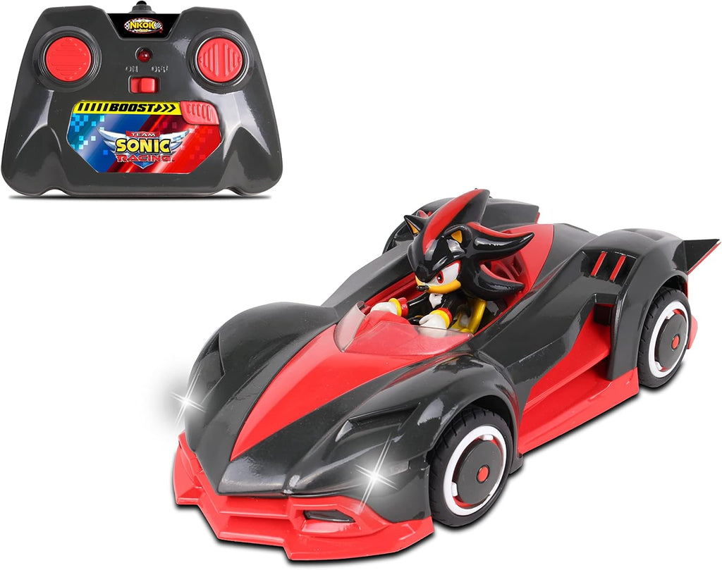NKOK Team Sonic Racing - Auto de juguete con control remoto de 2.4...