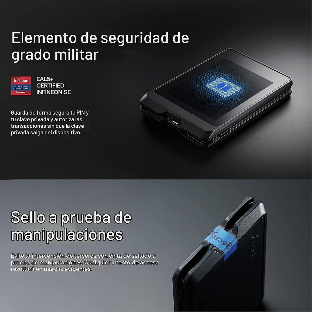 SecuX Cartera de hardware de criptoactivos W10: la solución ideal p...