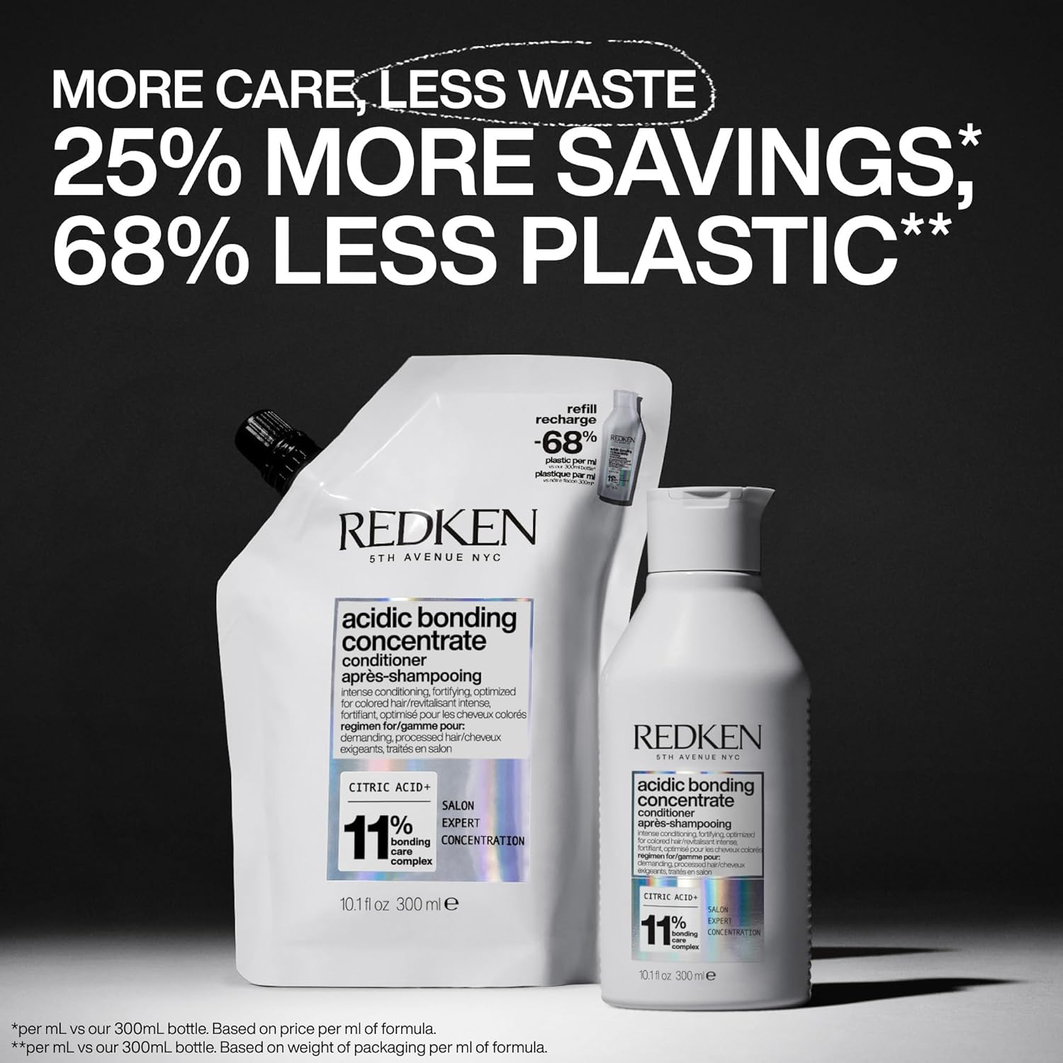 Acondicionador concentrado de unión ácida Redken para reparación de...