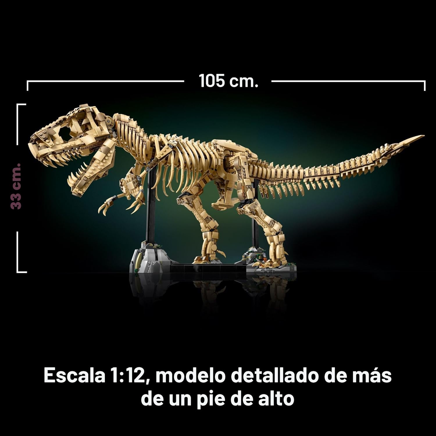 LEGO Jurassic World Dinosaur Fossils: Tyrannosaurus Rex - Juego de...
