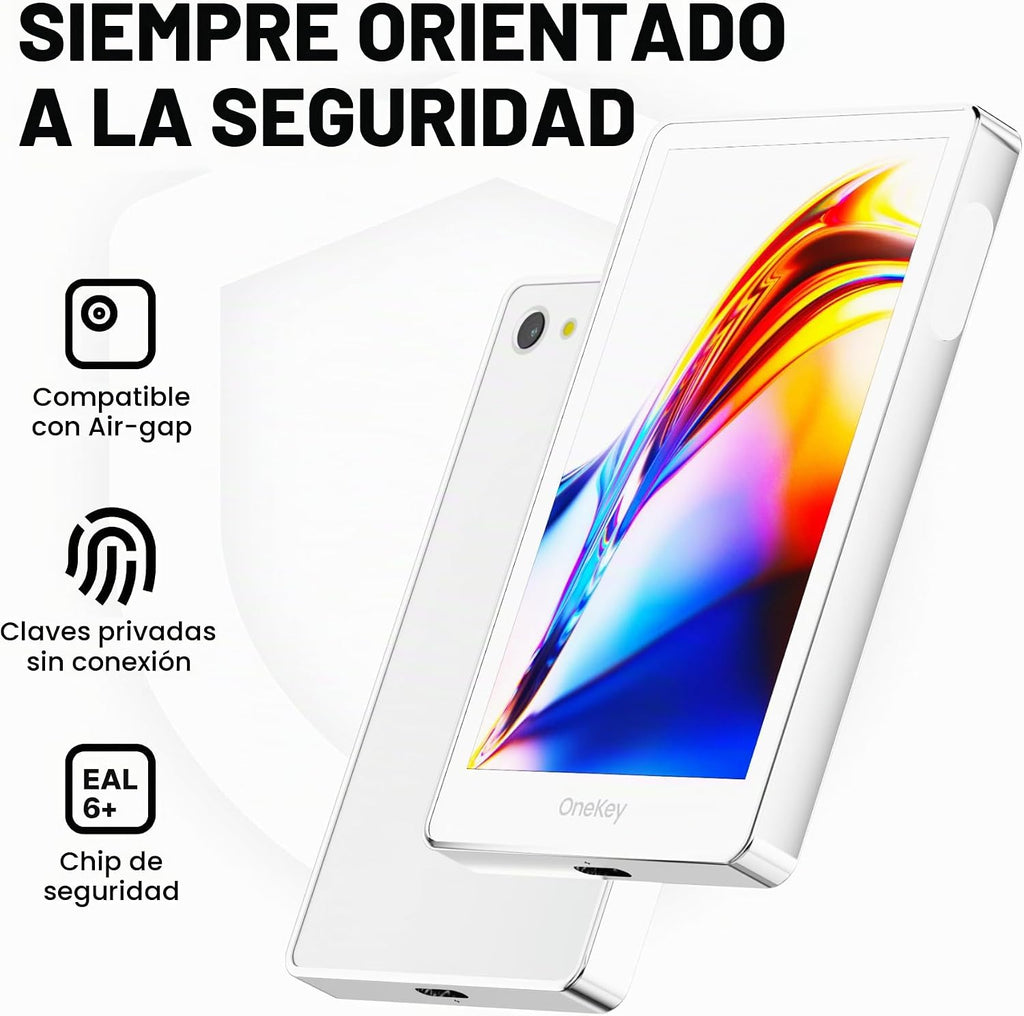 OneKey Pro Crypto Cold Wallet \u2013 Air-gapped, teclas sin conexió...