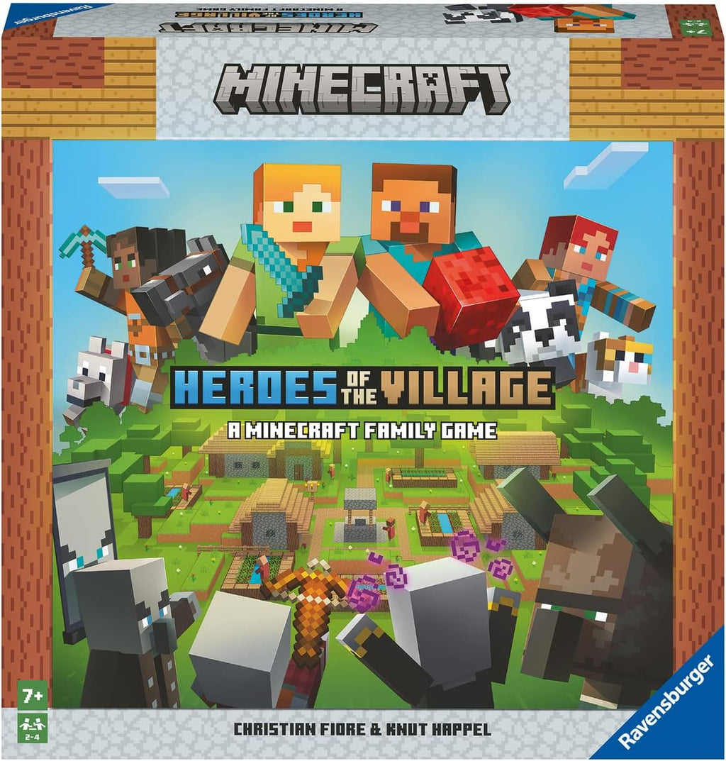 Ravensburger Minecraft Heroes of The Village | Juego de mesa cooper...