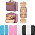 Neceser colgante de viaje para mujeres y hombres, con 6 fundas de b...