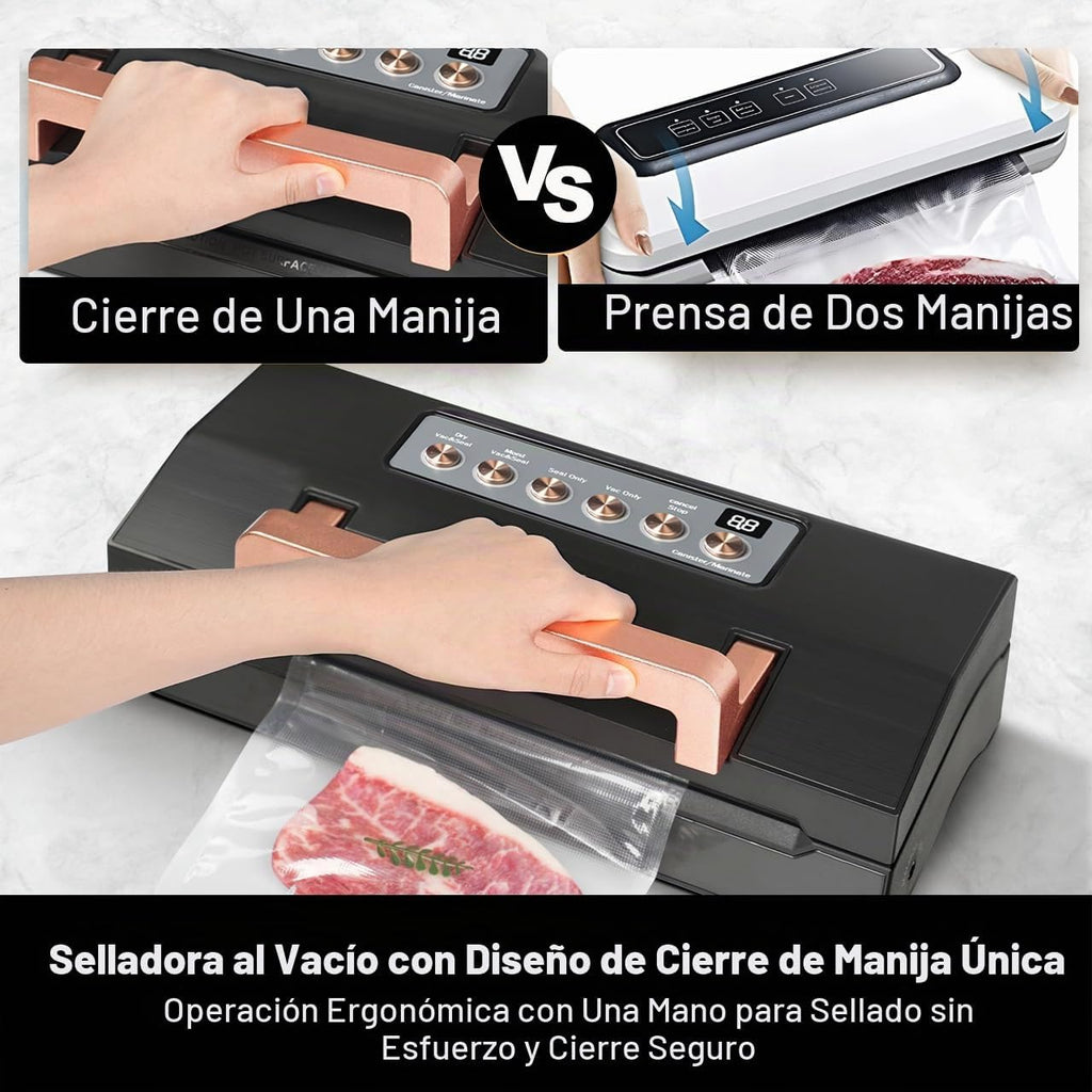 Potente máquina selladora al vacío de succión, sellador al vacío de...