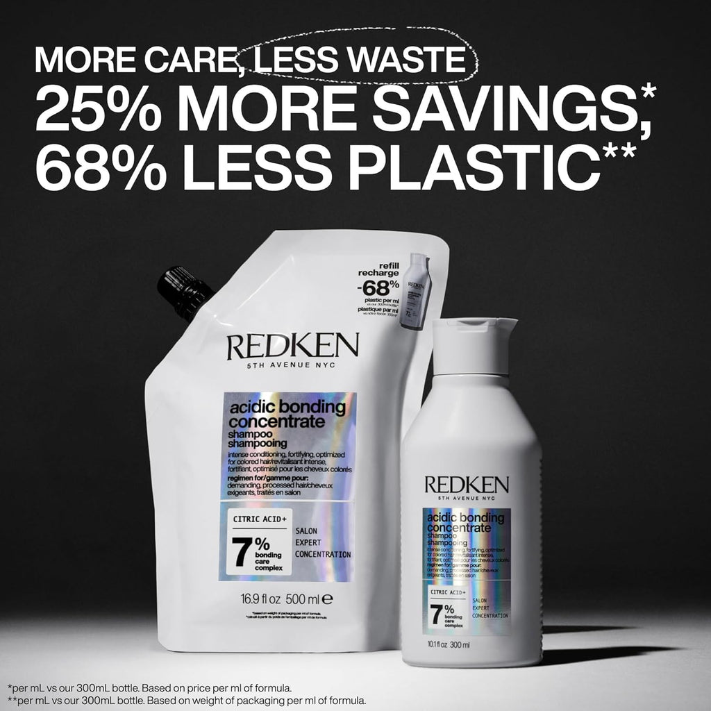 Redken Acidic Bonding Concentrate Shampoo para reparación de cabell...