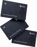 Safnect NFC Crypto Hardware Wallet \u2013 3 tarjetas de reserva sin...