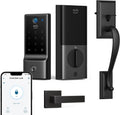 eufy Security Smart Lock C220 - Juego de manijas de puerta delanter...