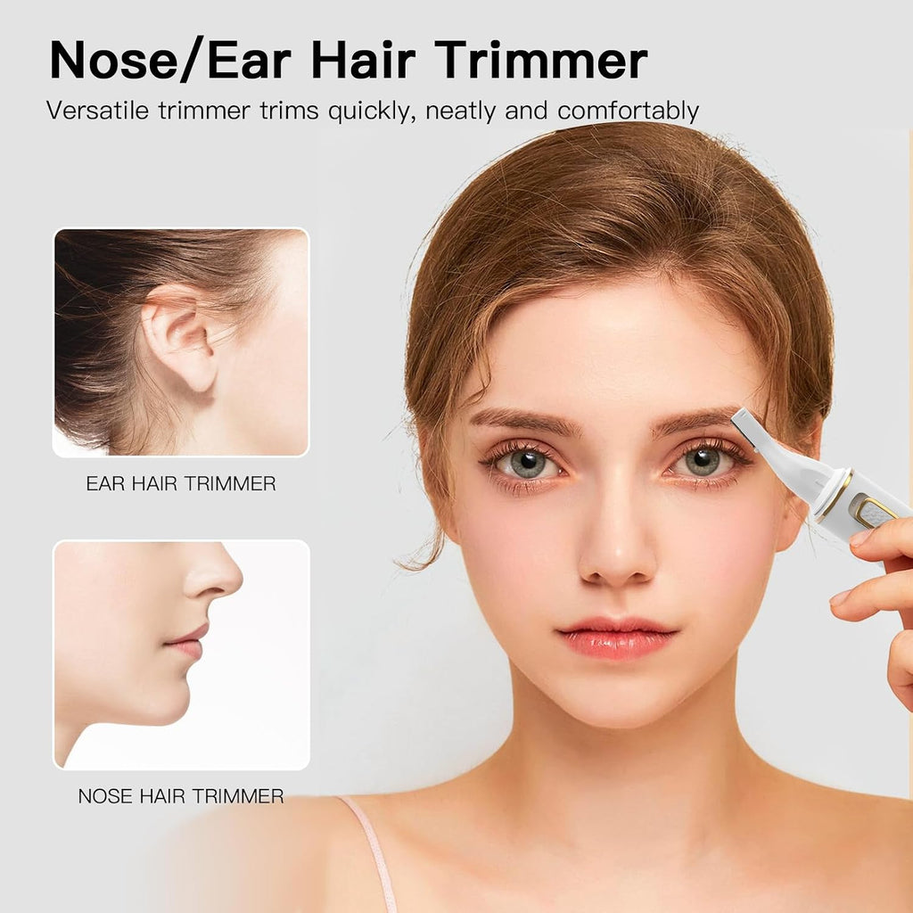 XOOMRSCP Recortadores de pelo de nariz para mujeres y hombres, reco...