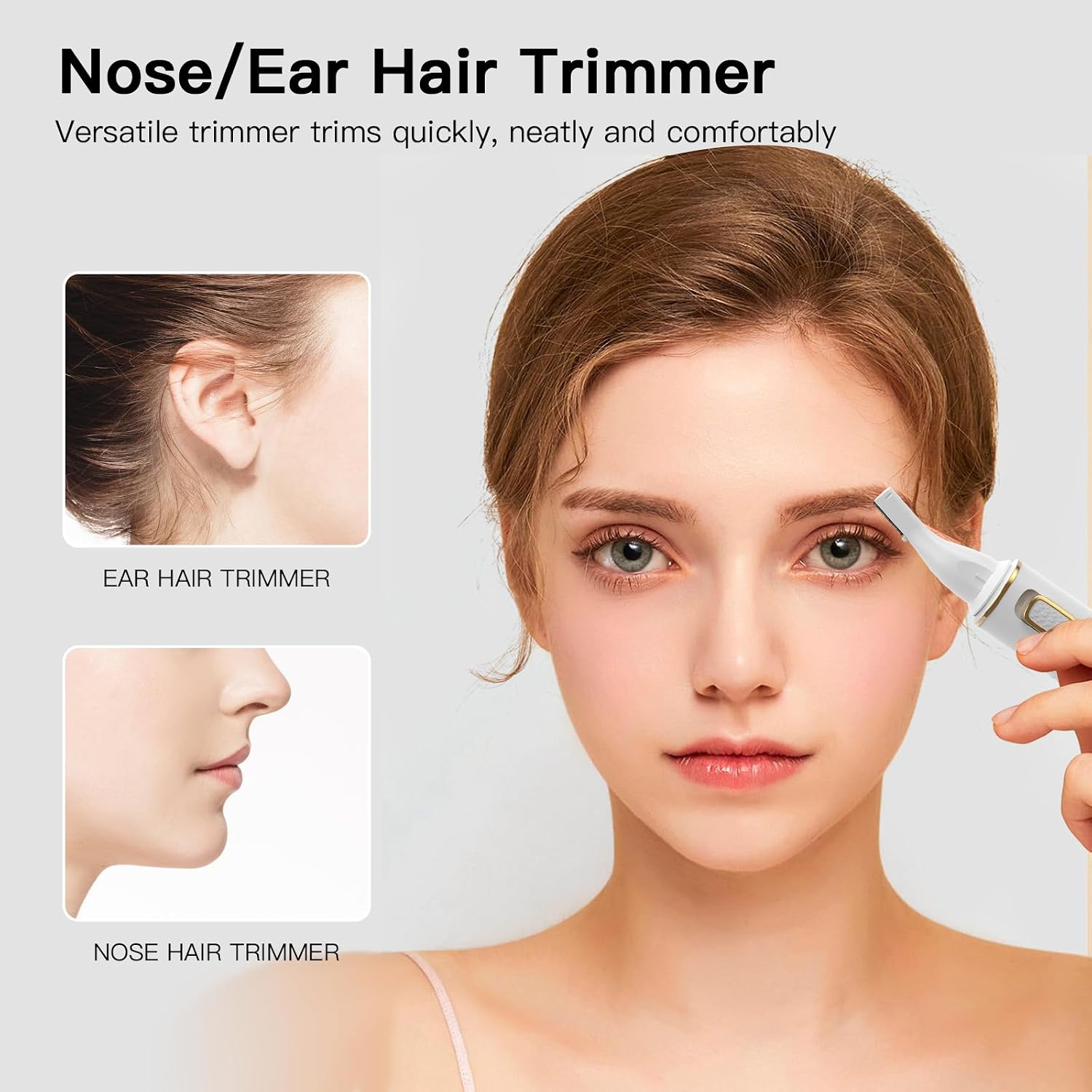 XOOMRSCP Recortadores de pelo de nariz para mujeres y hombres, reco...
