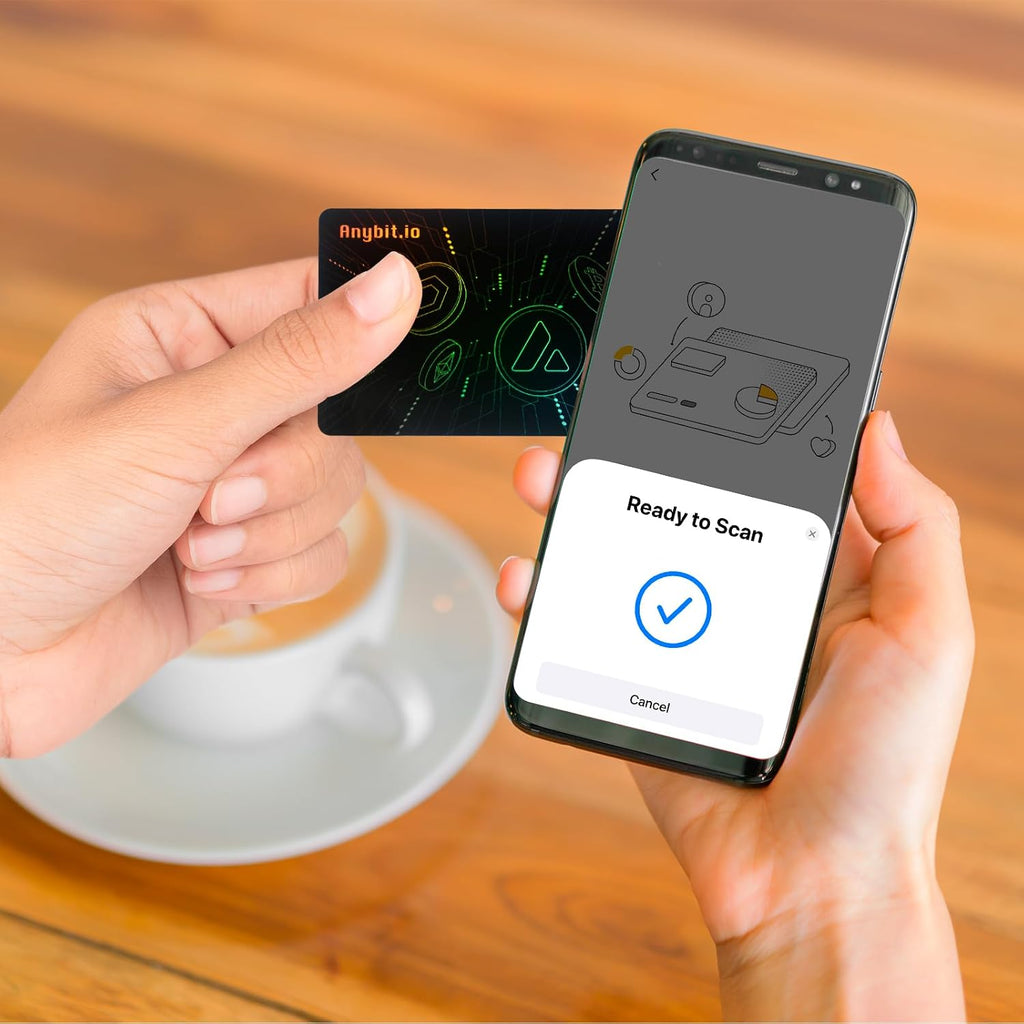 Lumsoloire Crypto - Tarjeta de almacenamiento en frío, billetera fr...