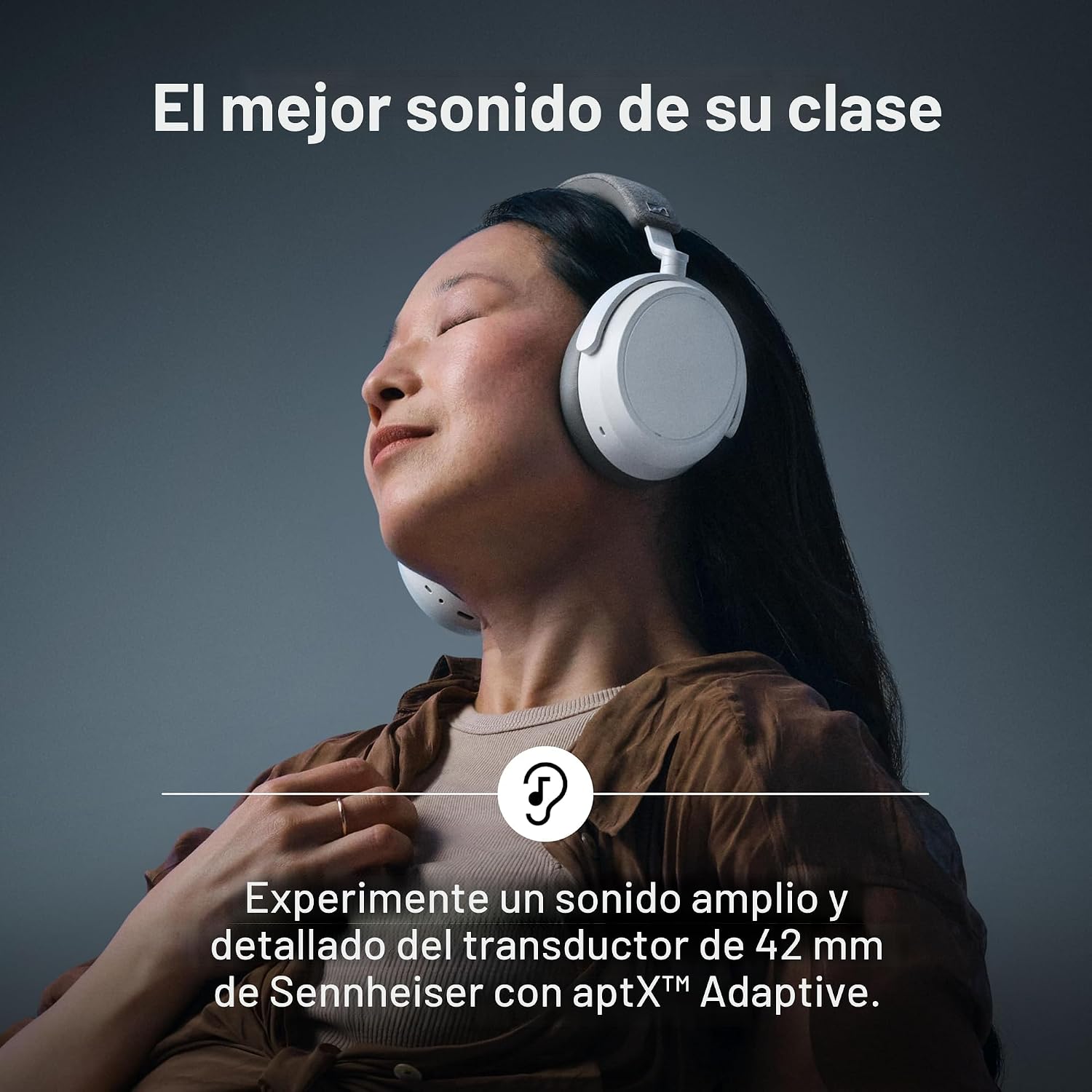 Sennheiser MOMENTUM 4 Wireless - Auriculares inalámbricos con cance...