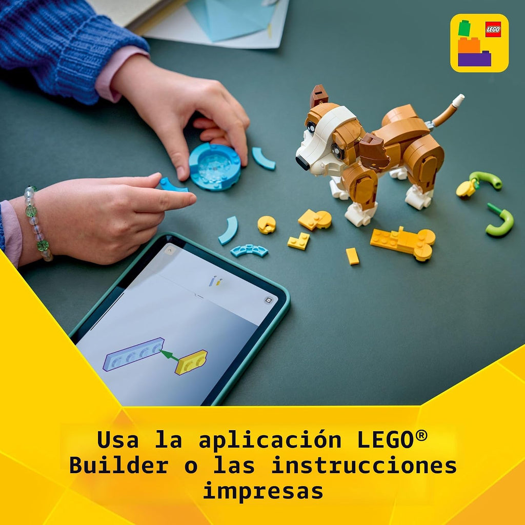LEGO Creator 3 en 1 Animales Lindos: Juguete de Construcción de Per...