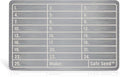 Safe Seed Billetera de metal Edición Titanio 12-25 Word Recovery Pa...