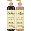 SheaMoisture - Juego de champú y acondicionador de aceite de ricino...