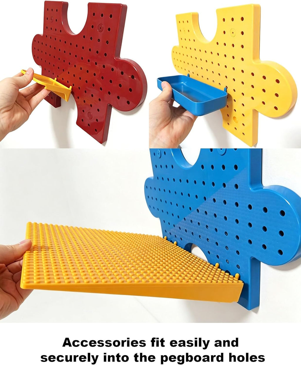 MELHKLL 3 juegos de estantes de exhibición Lego compatibles con lad...