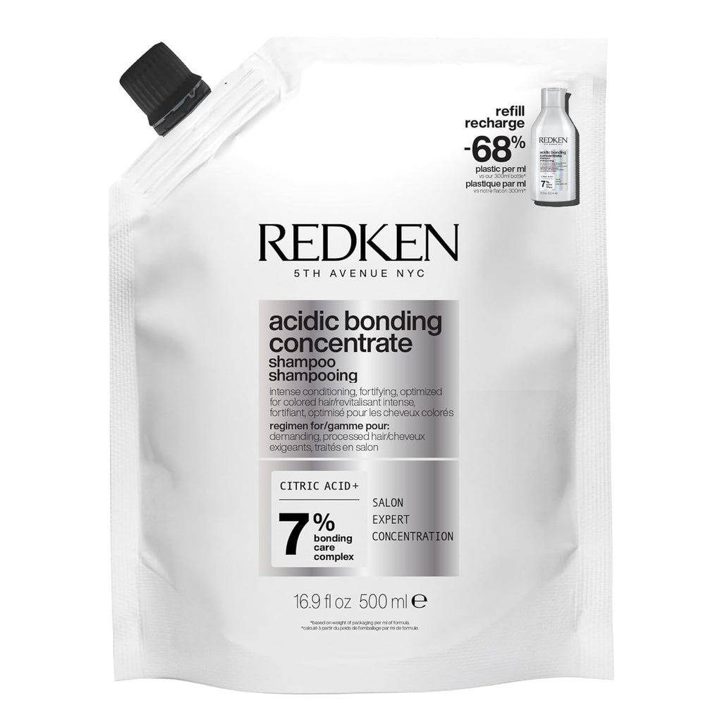 Redken Acidic Bonding Concentrate Shampoo para reparación de cabell...