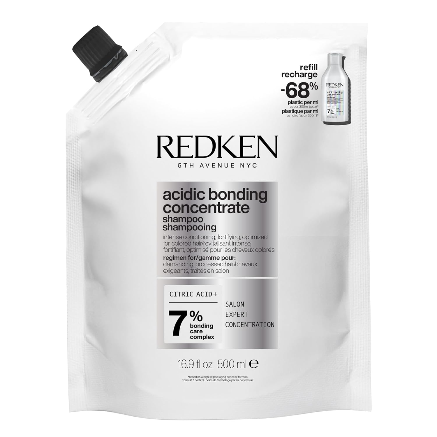 Redken Acidic Bonding Concentrate Shampoo para reparación de cabell...