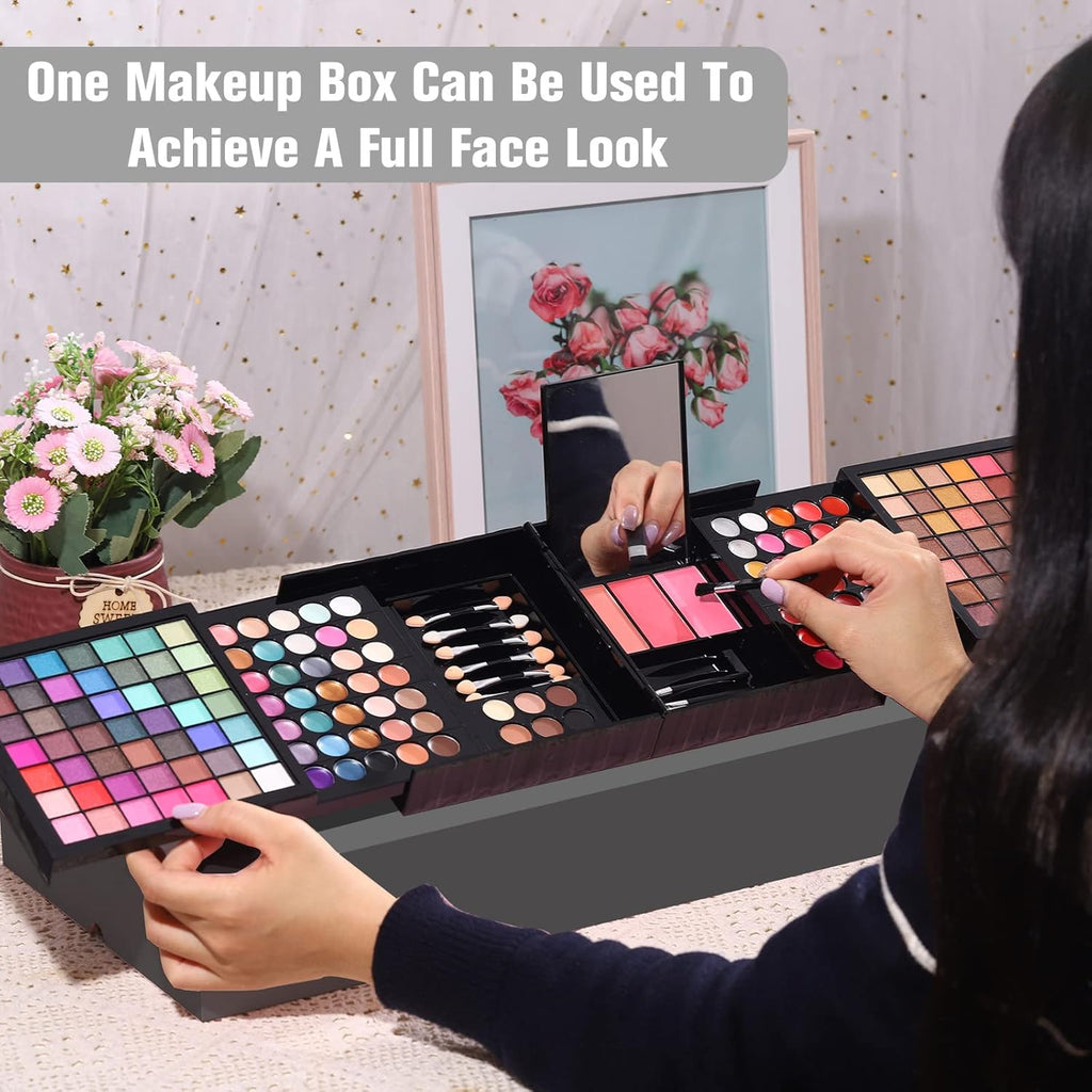 Kit de maquillaje profesional de 177 colores para mujeres y niñas,...